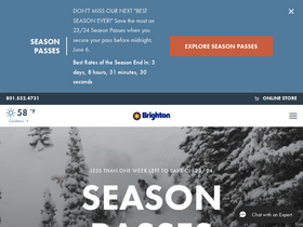 'brightonresort.com' screenshot