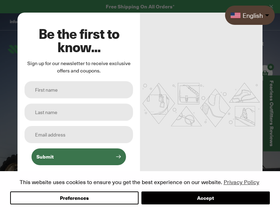 fearlessoutfitters.com homepage screenshot