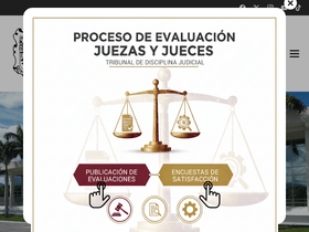 'pjetam.gob.mx' screenshot