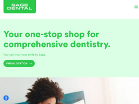 'mysagedental.com' screenshot