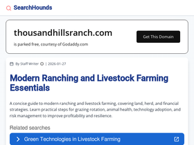 thousandhillsranch.com