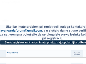 'avangarda.in' screenshot