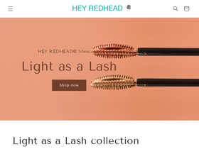 heyredhead.eu homepage screenshot