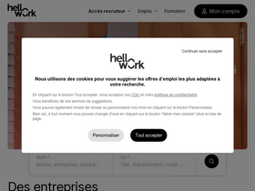 'hellowork.com' screenshot