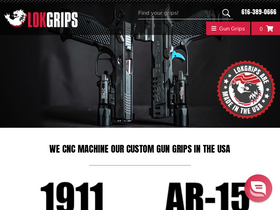 'lokgrips.com' screenshot