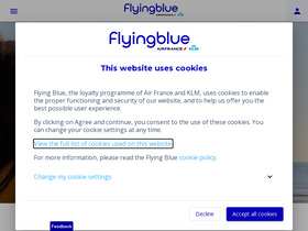 'flyingblue.us' screenshot
