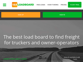 '123loadboard.com' screenshot