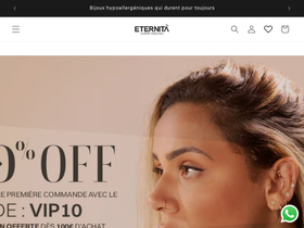 eternita.be homepage screenshot