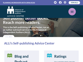 'selfpublishingadvice.org' screenshot
