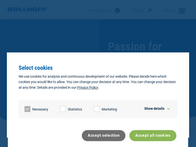 'boellhoff.com' screenshot