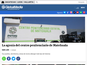 'globalmedia.mx' screenshot