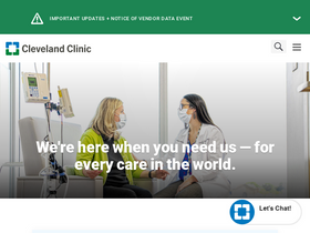 'talentcommunity.clevelandclinic.org' screenshot