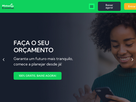 'minhaseconomias.com.br' screenshot