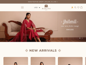 asrumo.com homepage screenshot