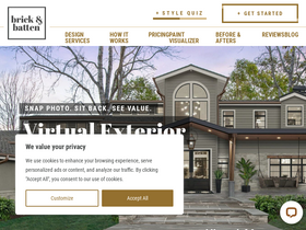 'brickandbatten.com' screenshot