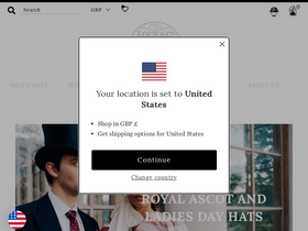 'lockhatters.com' screenshot