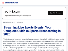 'pc141.com' screenshot