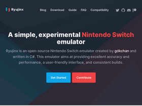 'ryujinx.org' screenshot