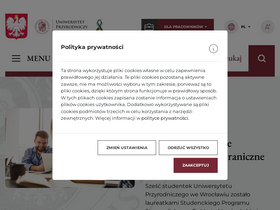 'upwr.edu.pl' screenshot