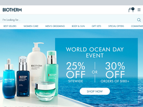 'biotherm.ca' screenshot