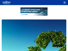 'thelogisticsworld.com' screenshot