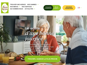 'les-menus-services.com' screenshot