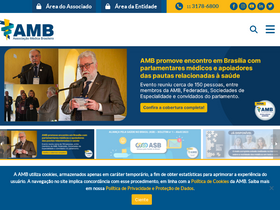 'amb.org.br' screenshot