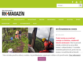 'rkmagazin.sk' screenshot