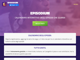 'episodium.it' screenshot