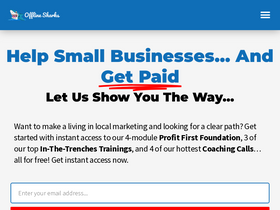 'offlinesharks.com' screenshot