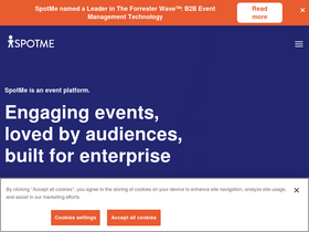 'spotme.com' screenshot