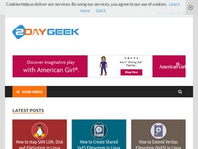 '2daygeek.com' screenshot