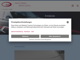 'zkw-group.com' screenshot