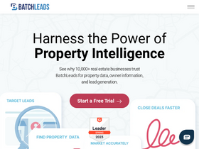 'batchleads.io' screenshot