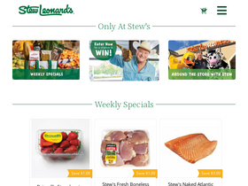 'stewleonards.com' screenshot