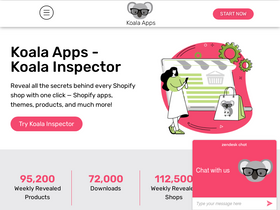 'koala-apps.io' screenshot