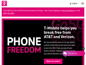 'usermanagement.t-mobile.com' screenshot