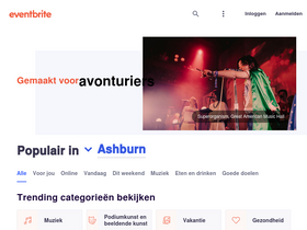 'eventbrite.nl' screenshot