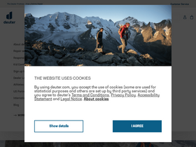 'deuter.com' screenshot