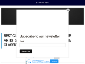 'bestclassicbands.com' screenshot