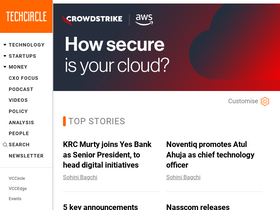'techcircle.in' screenshot