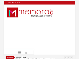 'memora.id' screenshot