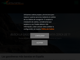 'micarburante.com' screenshot