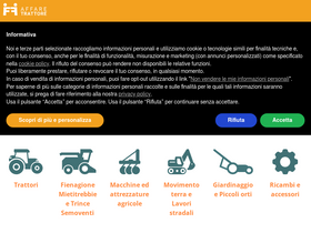 'affaretrattore.it' screenshot