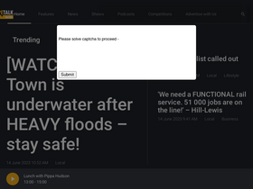 'capetalk.co.za' screenshot
