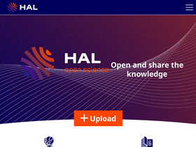 'hal.science' screenshot