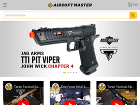 'airsoftmaster.com' screenshot