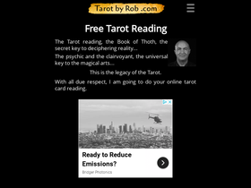 'tarotbyrob.com' screenshot