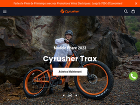 'cyrusher.fr' screenshot