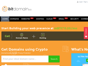 'bitdomain.biz' screenshot